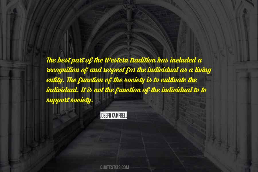 Quotes About Western Society #1754628