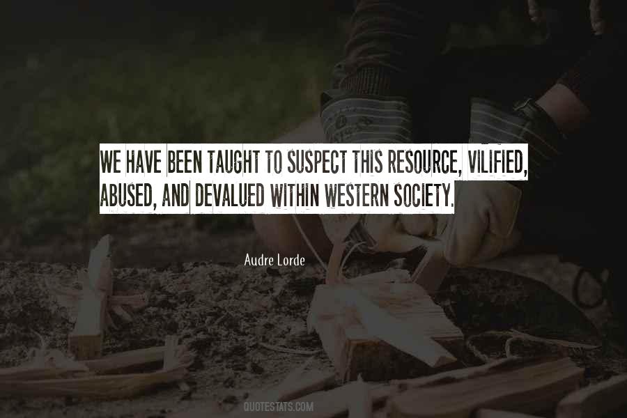 Quotes About Western Society #374263