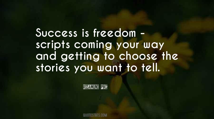 Quotes About Getting Freedom #1115282