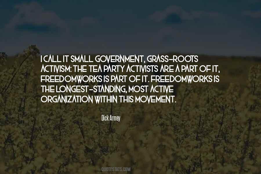 Quotes About Tea Party Movement #1507013