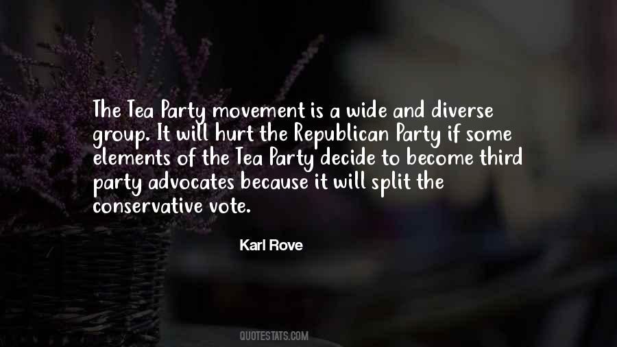Quotes About Tea Party Movement #79117