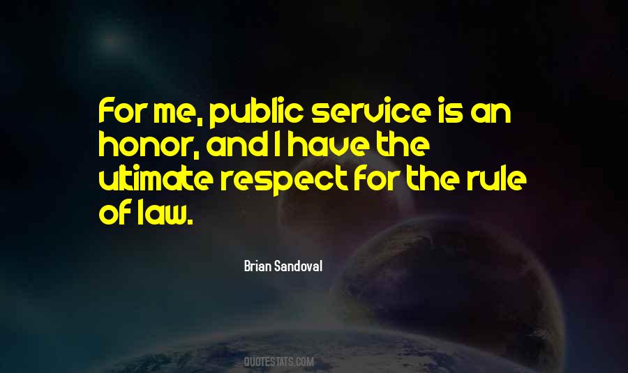 Quotes About Respect For The Law #46770