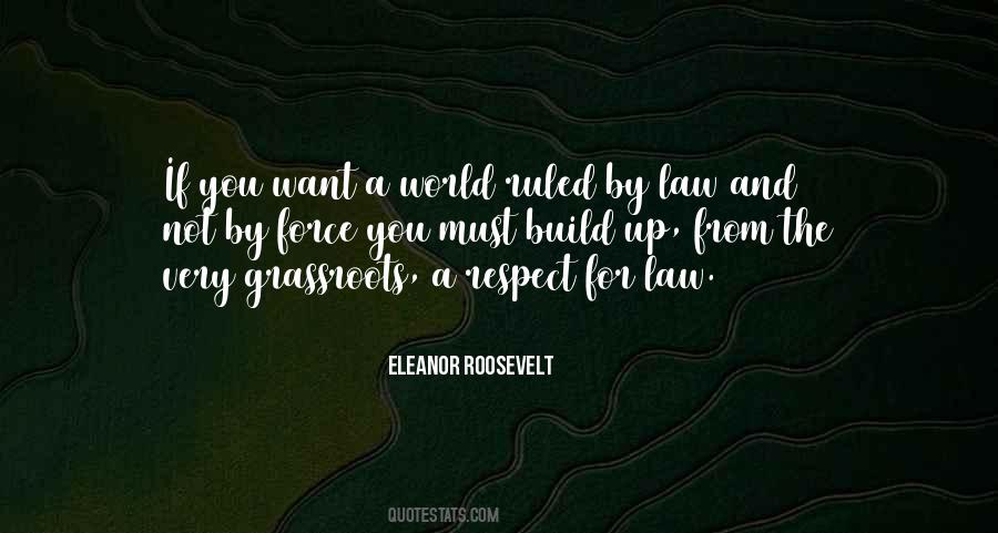 Quotes About Respect For The Law #808037