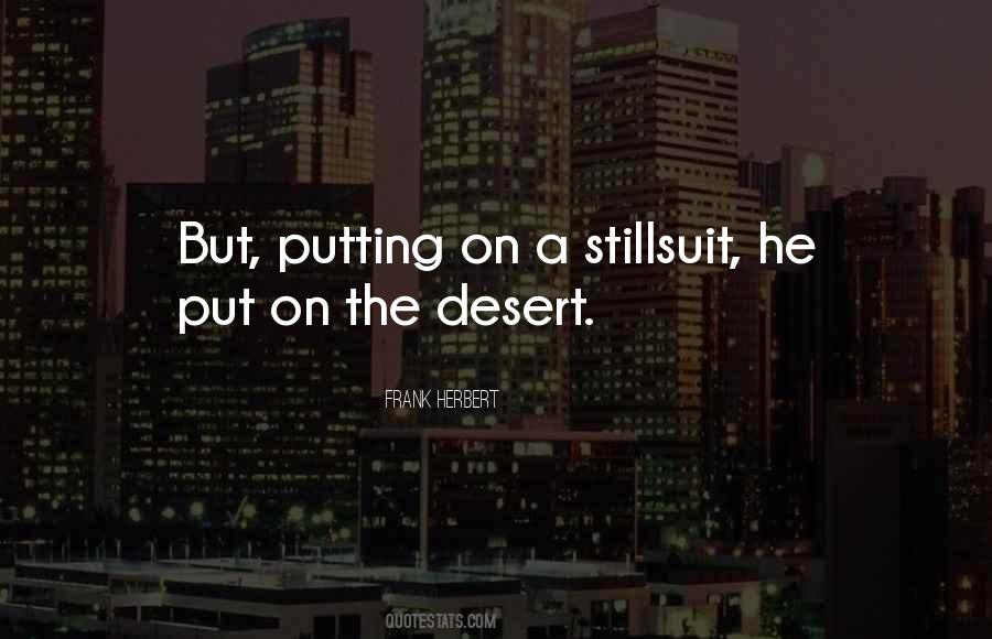 Quotes About Desert #1710161