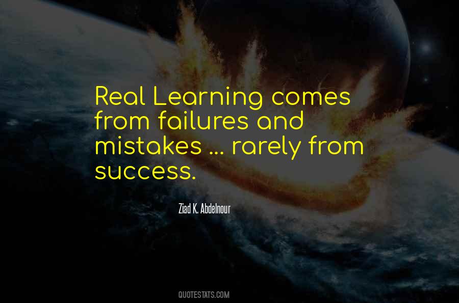 Quotes About Mistakes And Learning From Them #249161