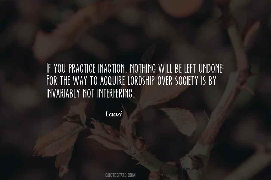 Quotes About Not Interfering #1579657