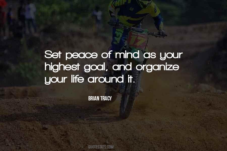 Organize Peace Quotes #1751619