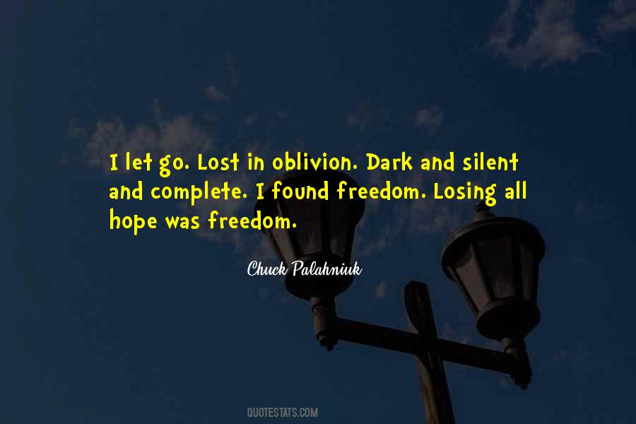 Quotes About Oblivion #1300140