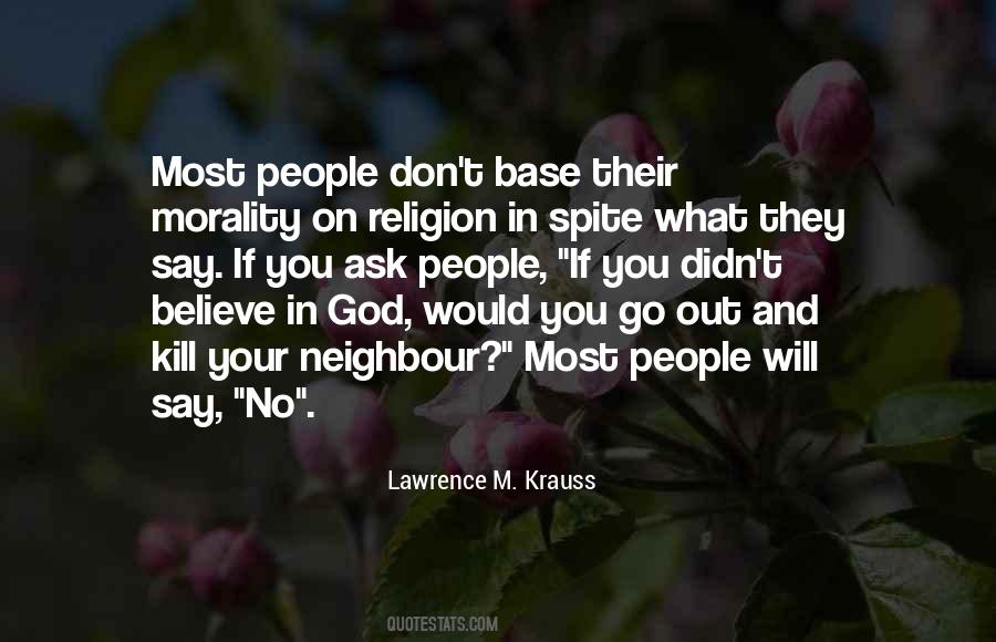 Quotes About Morality And Religion #1123914