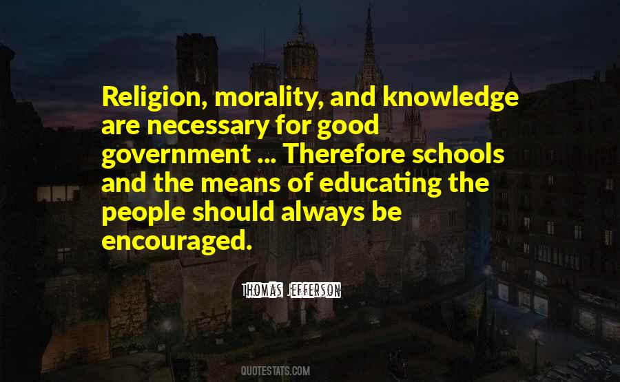 Quotes About Morality And Religion #625285