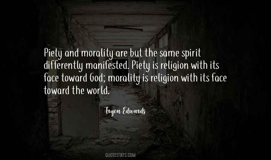 Quotes About Morality And Religion #645168