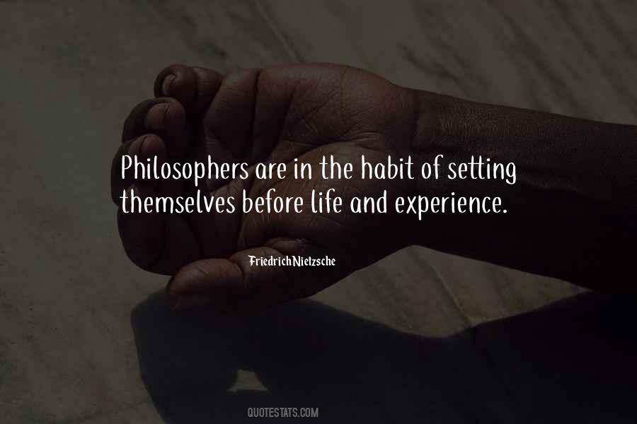 Quotes About Life Philosophers #191679