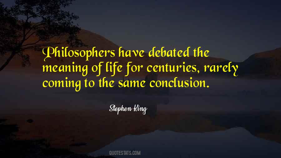 Quotes About Life Philosophers #828500