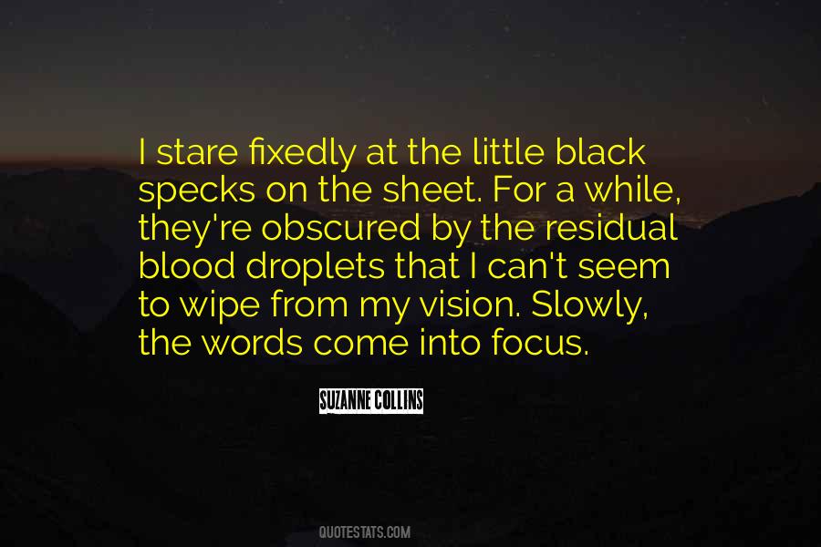 Quotes About Specks #1002434