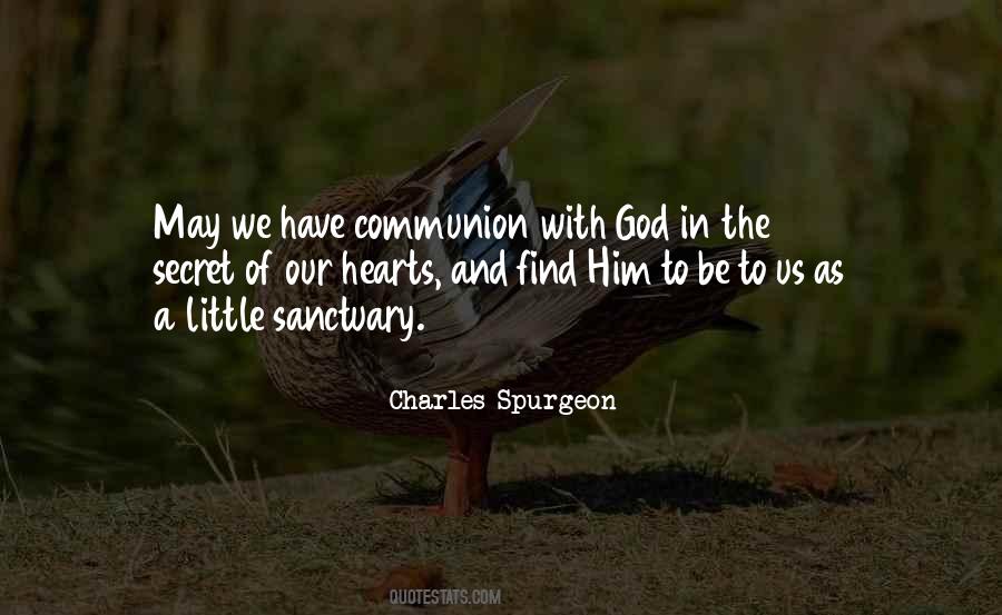 Quotes About Communion With God #1507512