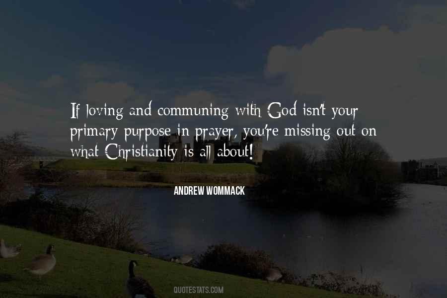 Quotes About Communion With God #1526554