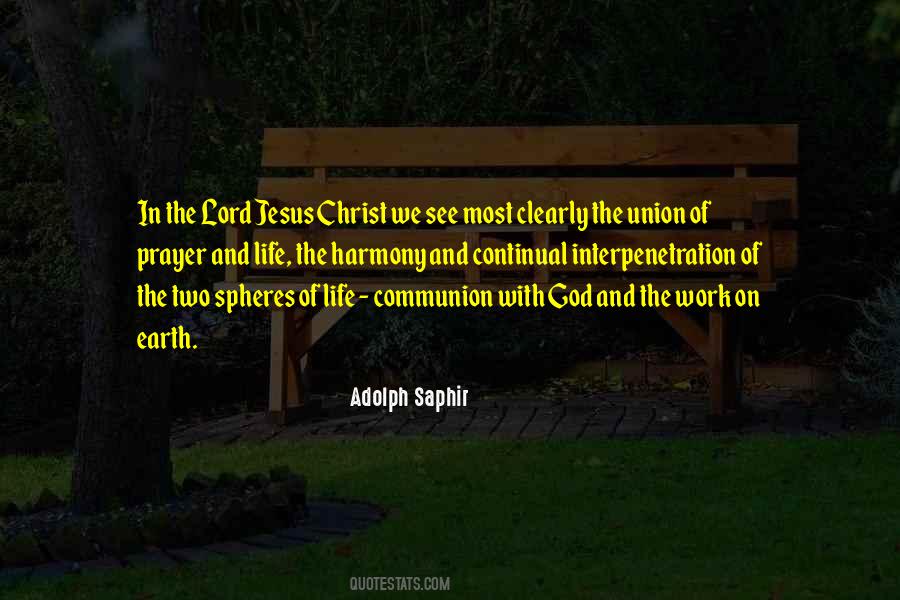 Quotes About Communion With God #1610677