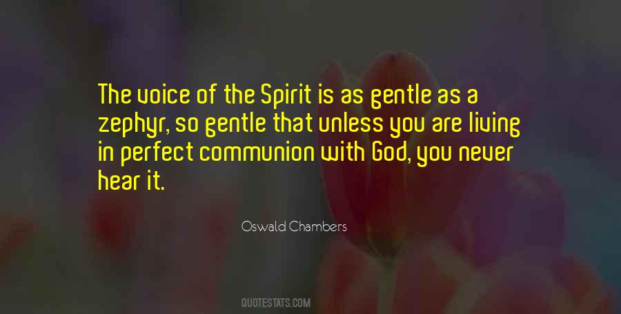 Quotes About Communion With God #355415