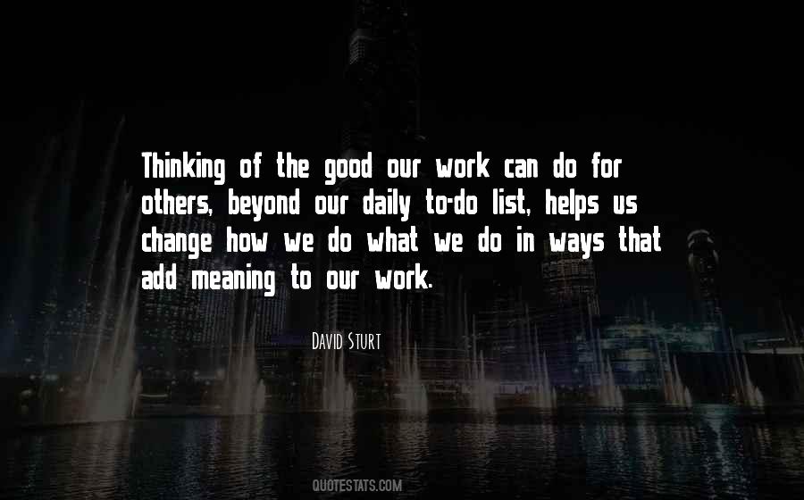Thinking For Change Quotes #462808