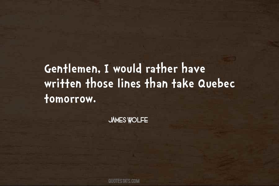 Quotes About Quebec #1233827