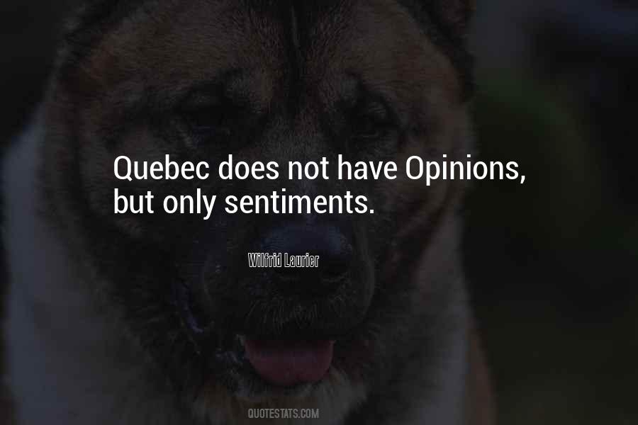 Quotes About Quebec #382051