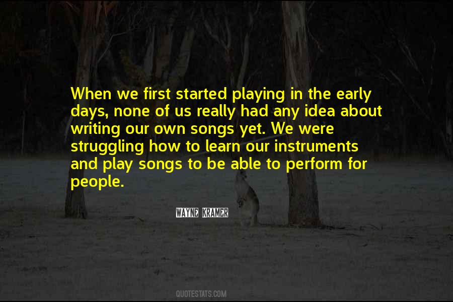 Quotes About Writing Instruments #659253