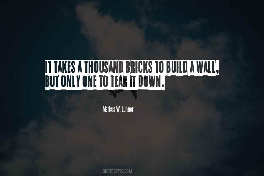 Build A Wall Quotes #1742073