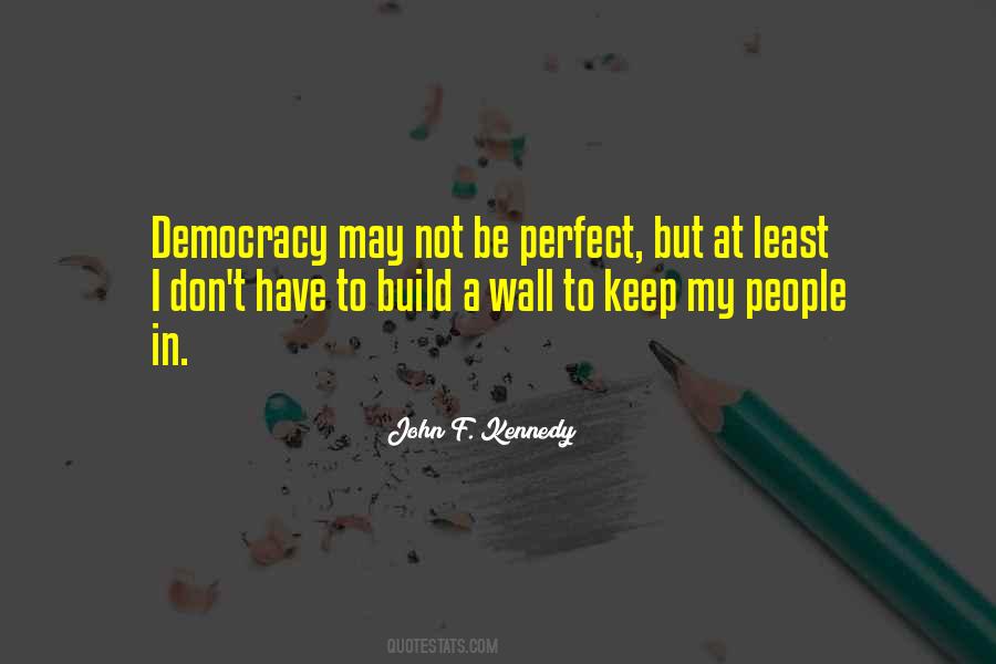 Build A Wall Quotes #547500