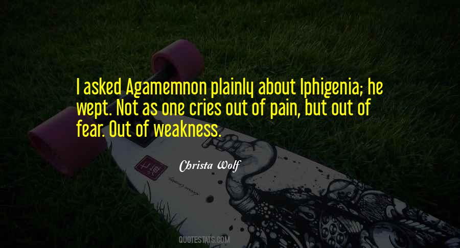 Quotes About Agamemnon #1420476