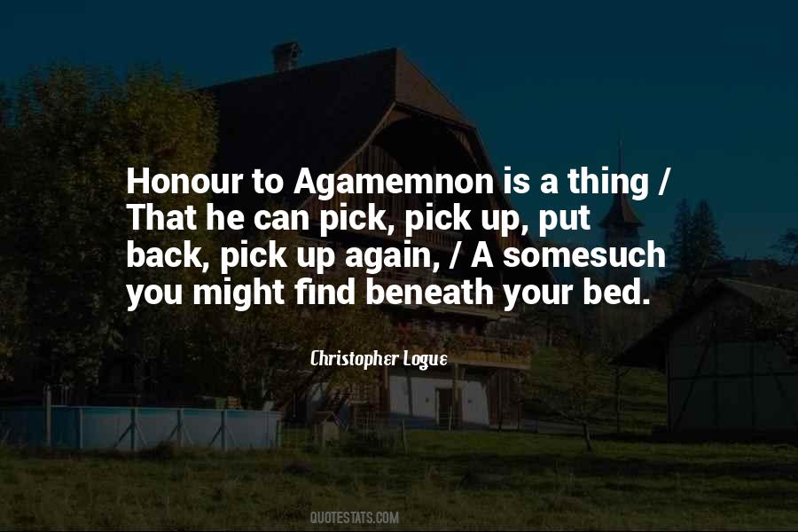 Quotes About Agamemnon #1711713