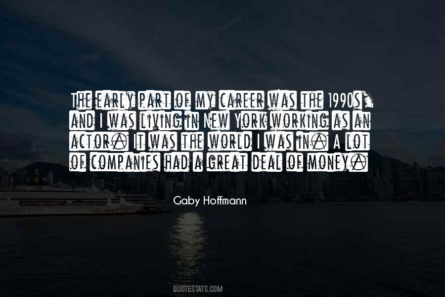 Quotes About A Great Career #364339