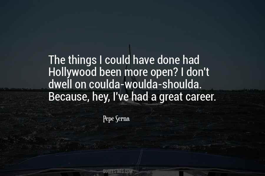 Quotes About A Great Career #402935