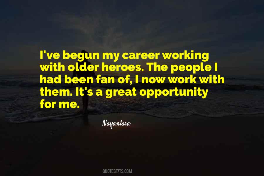 Quotes About A Great Career #416104