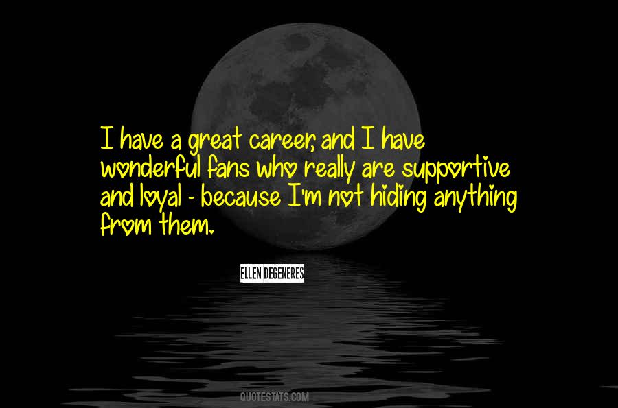 Quotes About A Great Career #589832