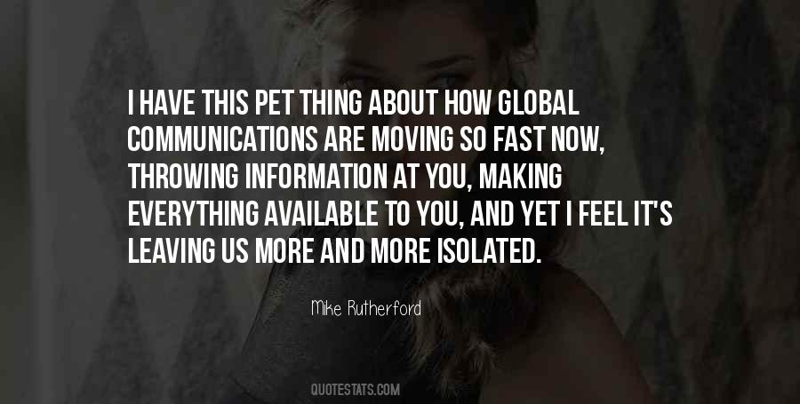 Quotes About Communications #1128193