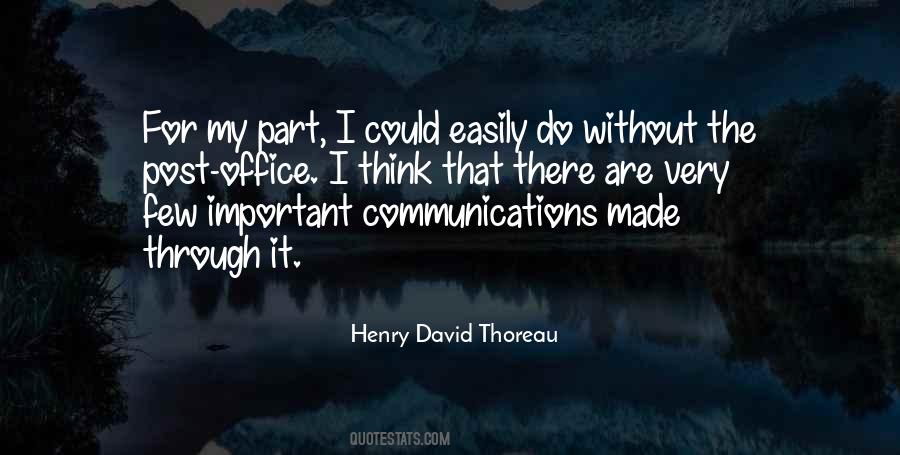 Quotes About Communications #1262313