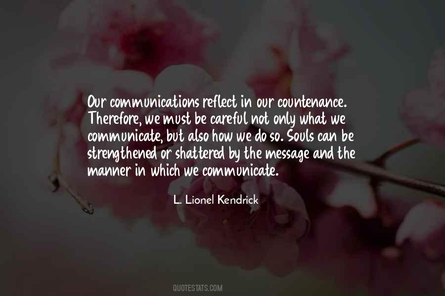 Quotes About Communications #1735305