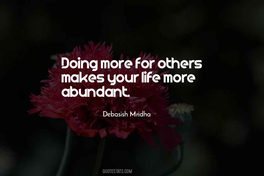 Quotes About Doing More For Others #1410464