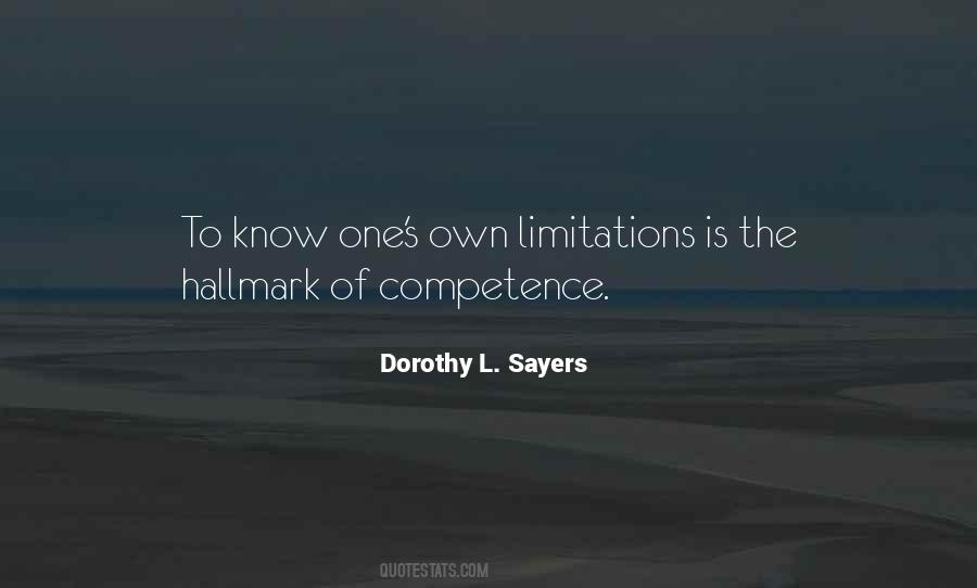 Quotes About Competence #1252738