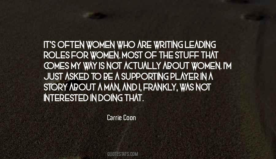 Roles Of Women Quotes #1093132