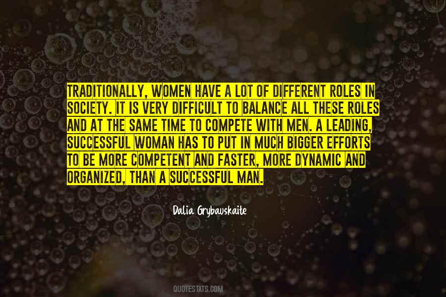 Roles Of Women Quotes #1171561