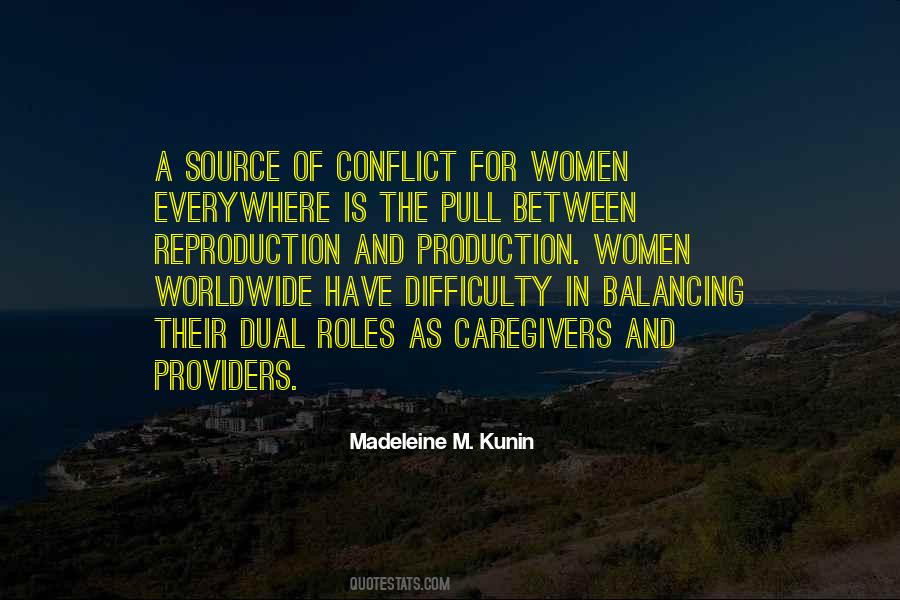 Roles Of Women Quotes #211135