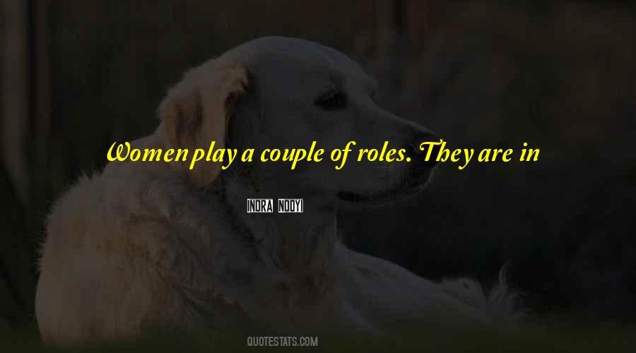 Roles Of Women Quotes #319949