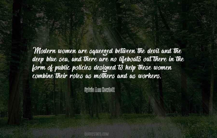 Roles Of Women Quotes #5320