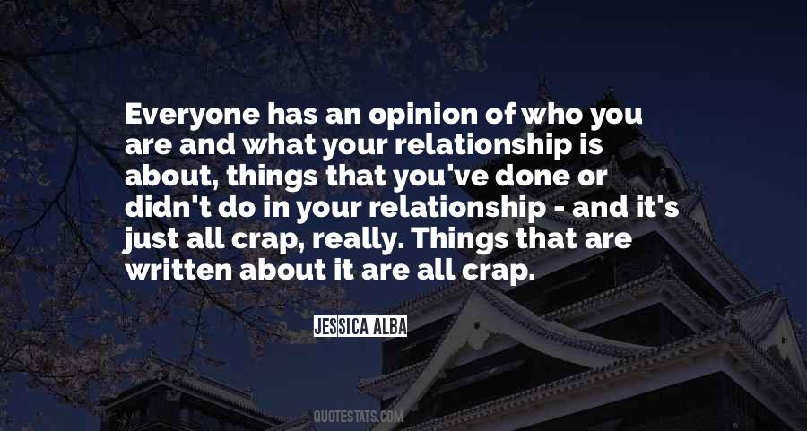 Opinion What Quotes #262547