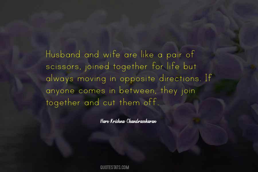 Quotes About Husband And Wife #1147851