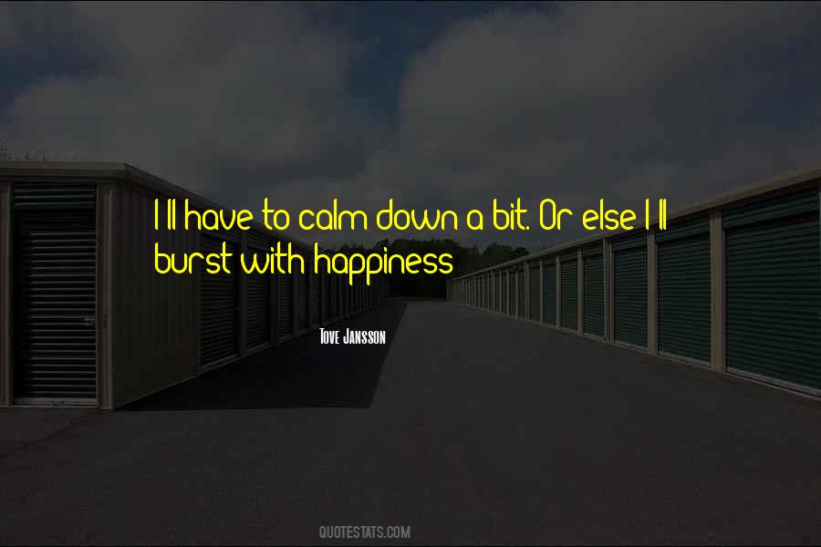 Quotes About Calm Down #260721