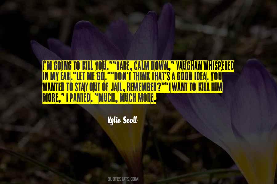 Quotes About Calm Down #407779