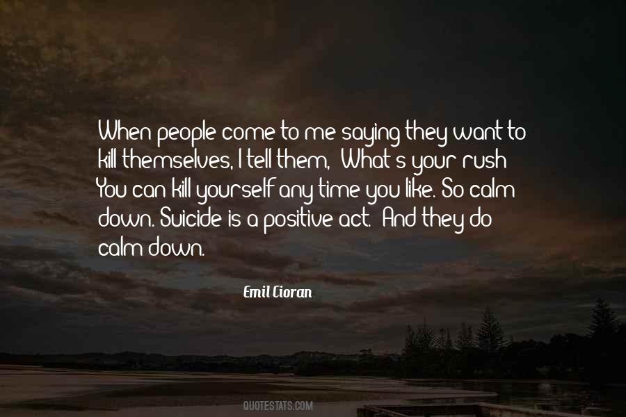 Quotes About Calm Down #669586