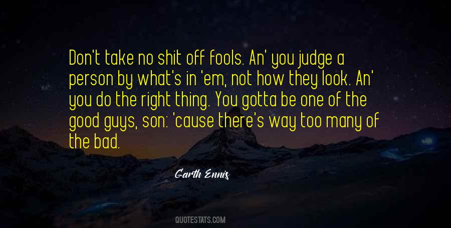 No Judge Quotes #102164